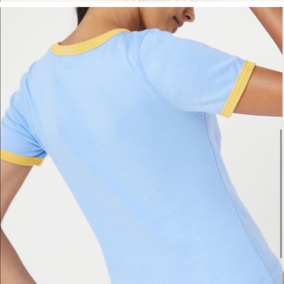 NWT sunrise surf graphic tee Anthropologie - Picture 4 of 7